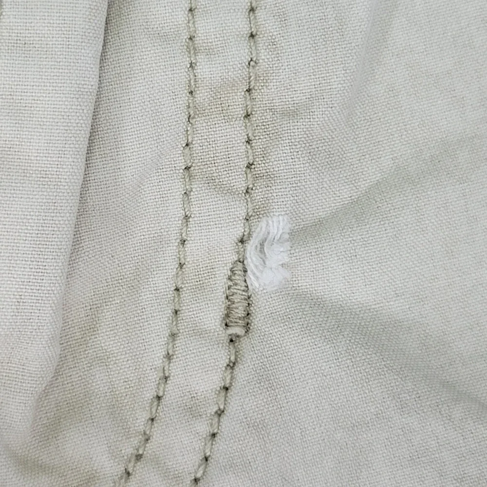 Polo Ralph Lauren Men's‎ Beige Jean Pants Varick Slim Striaght Size 36 x 32